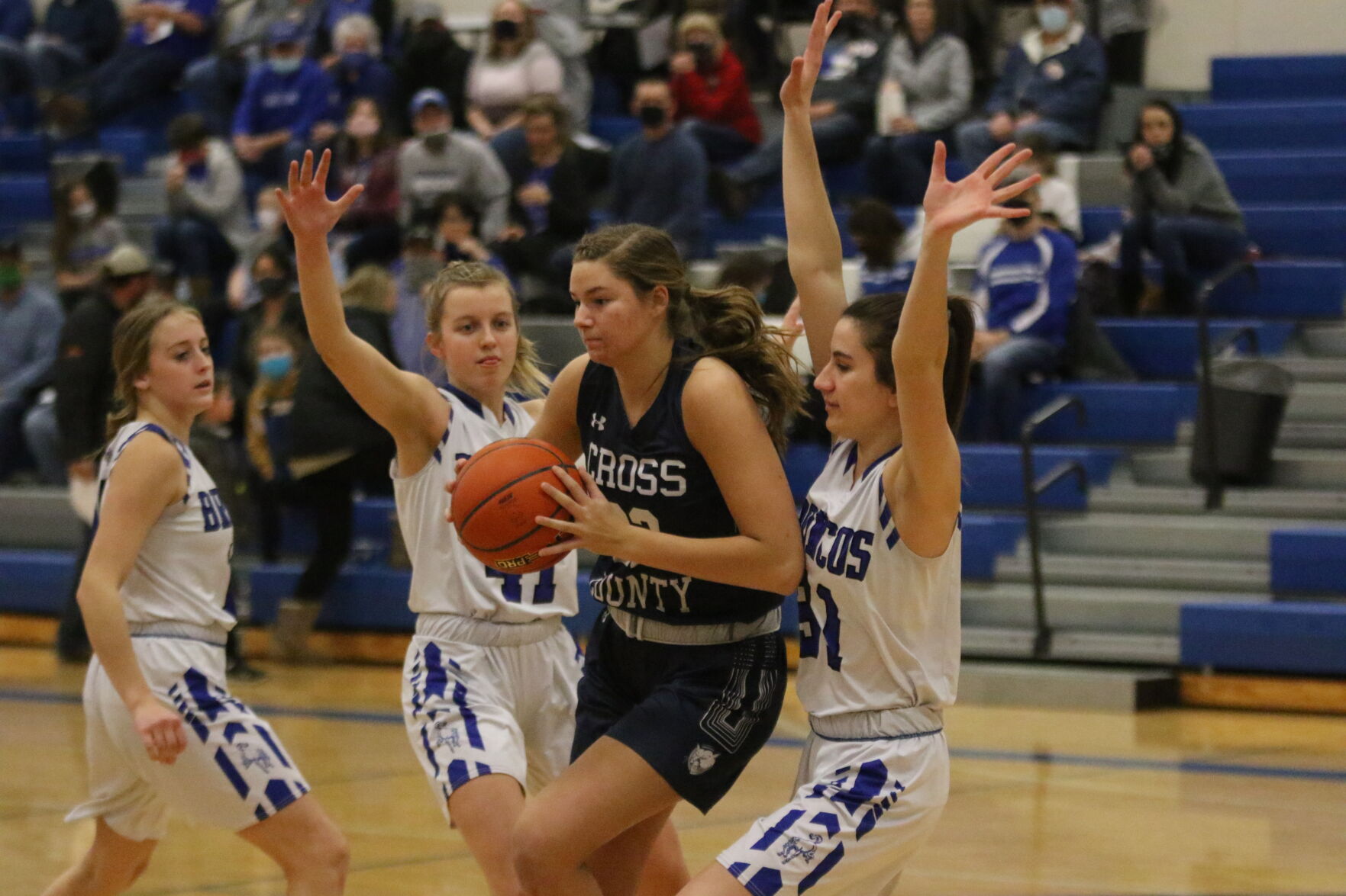Cross County vs. Centennial girls basketball, Feb. 18 6.JPG